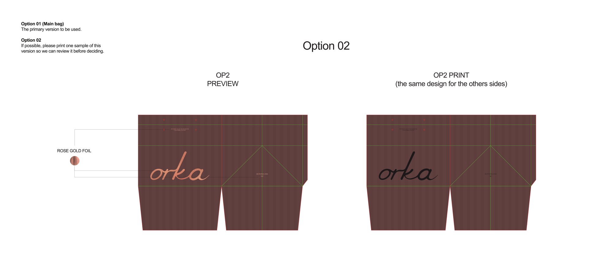 Orka — Paper Bag — Option 02
