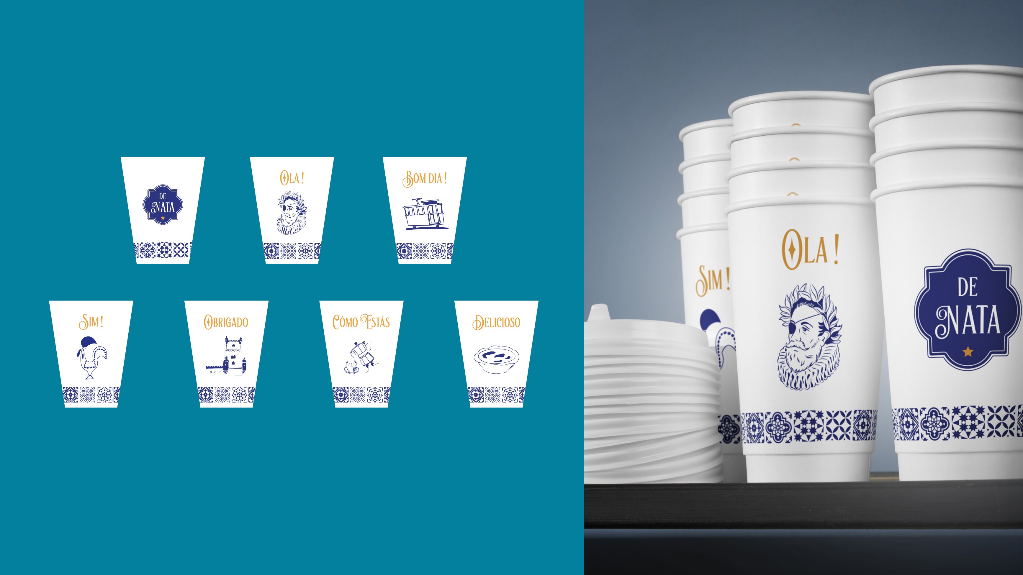 De Nata — Coffee Cup Range