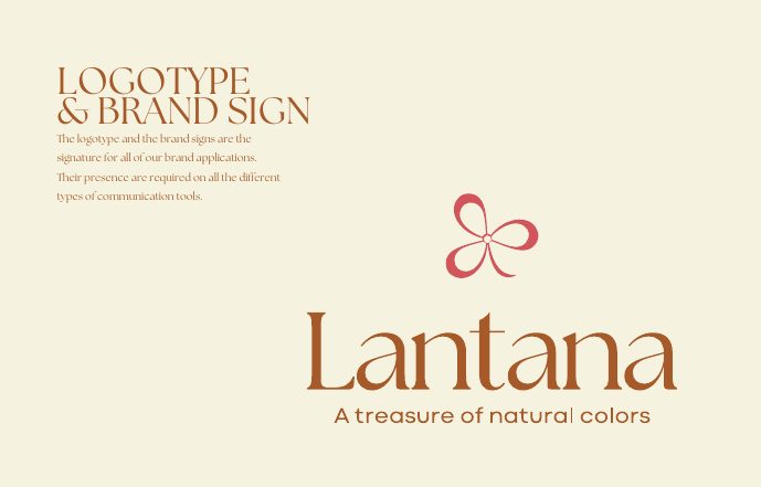 Lantana — Logotype & Brand Sign