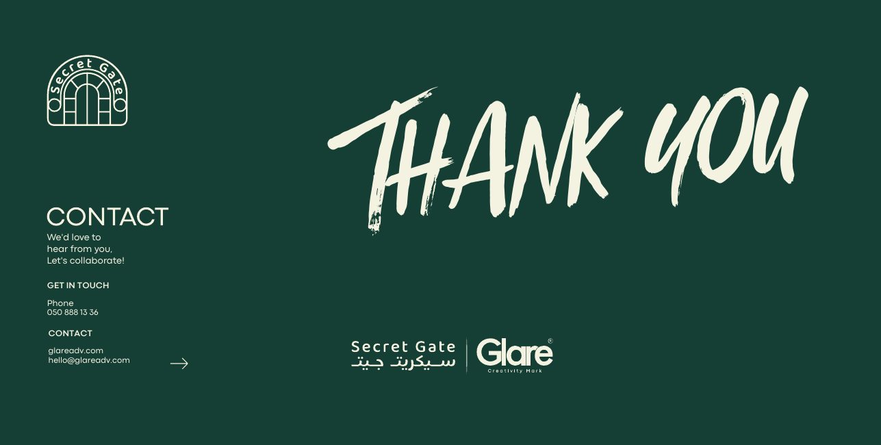 Secret Gate — Closing — Let's Collaborate